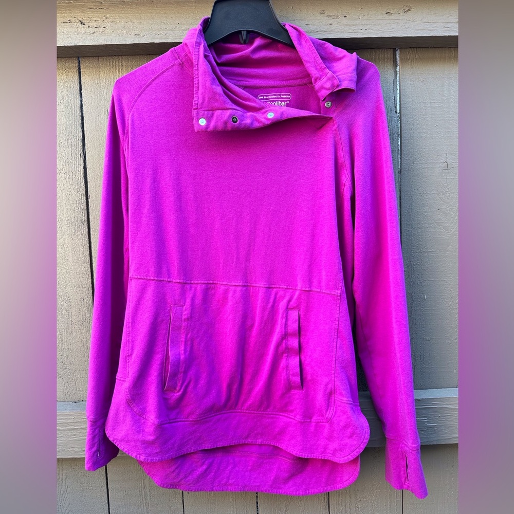 Coolibar Sea Breeze Funnel Neck Top in Medium